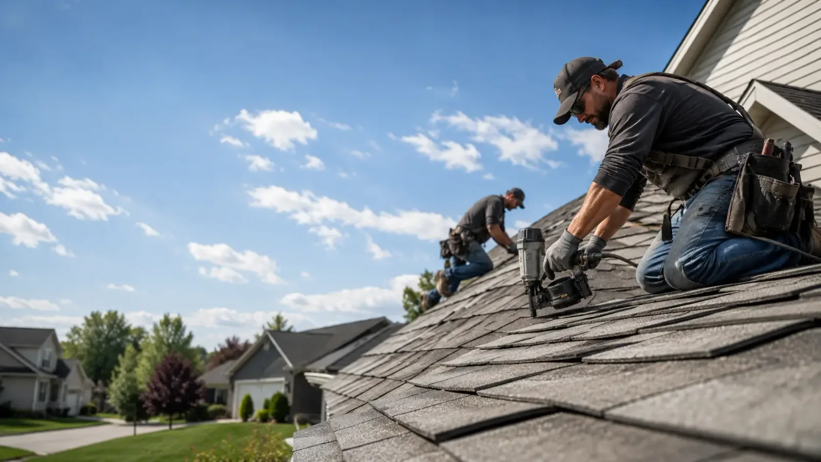 Storm Damage Roof Repair in Drummonds, TN near me